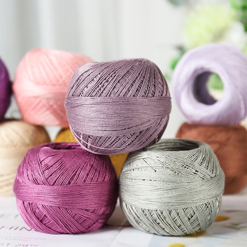 Linen Table Runner - لا. 7 غزل من الدانتيل، خيوط
