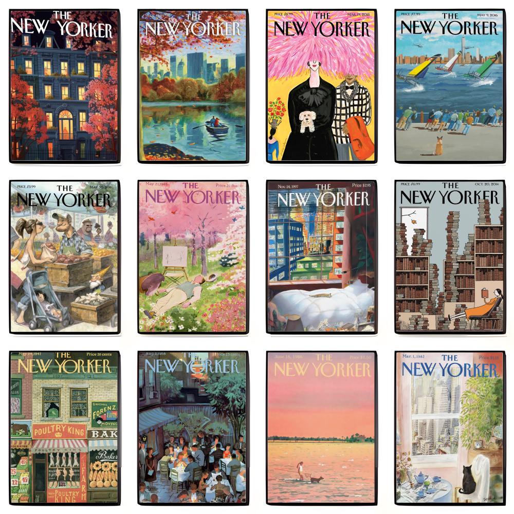 Home Decor Magazine - ملصق مجلة The New Y-Yorker الجديد،