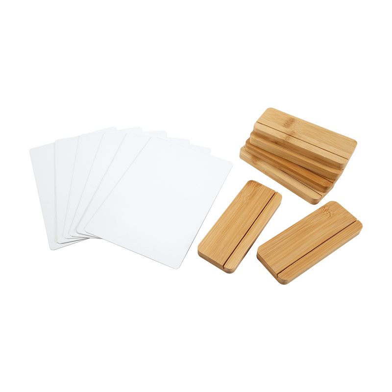 مجموعة من 6 إطارات صور معدنية  - مراجعة Bamboo Photo Frame وسعره