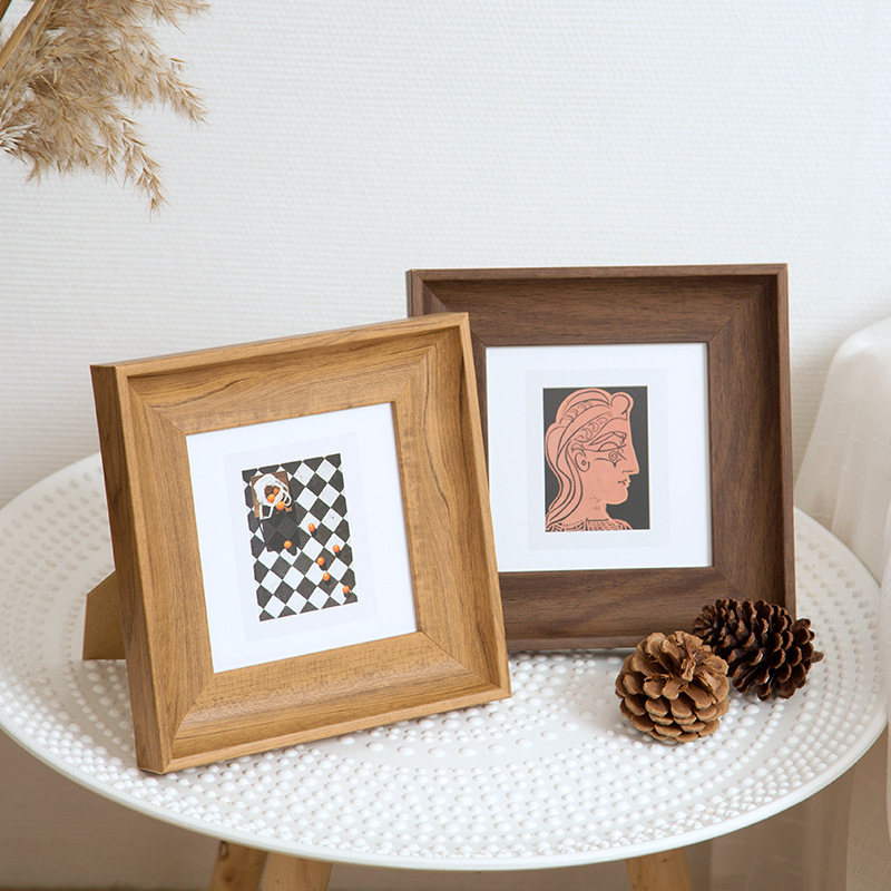 إطار صور مربع بسيط، إطار ألبوم - مراجعة Bamboo Photo Frame وسعره