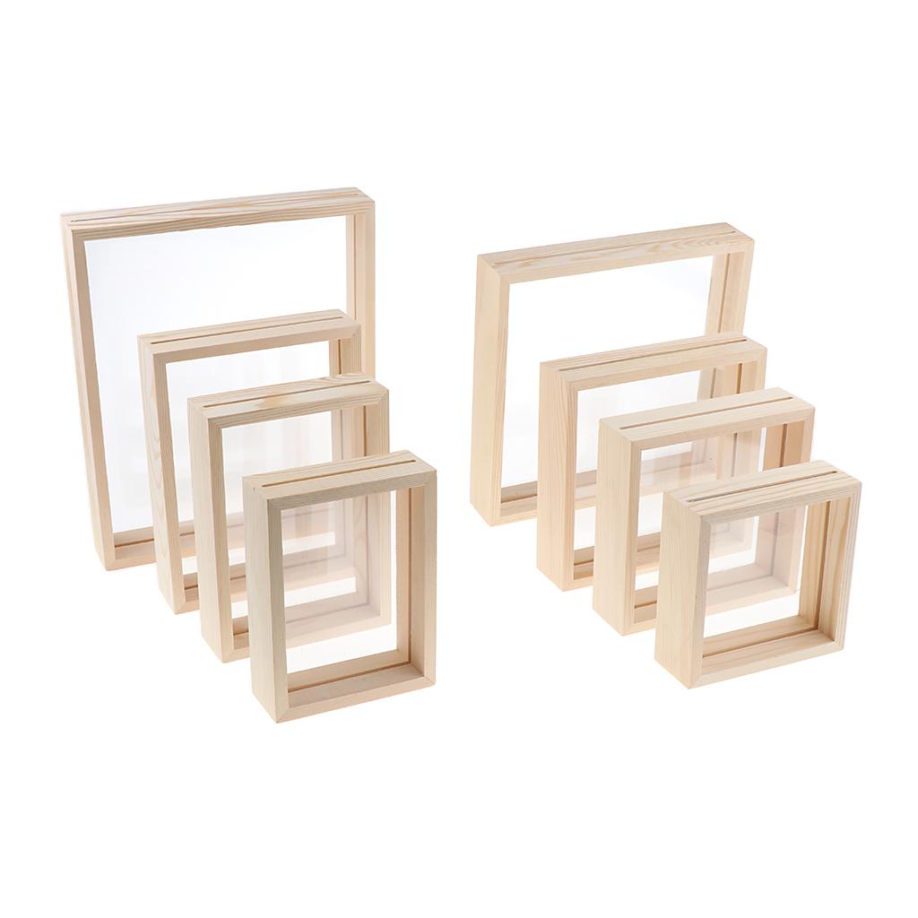 إطار خشبي شفاف مصنوع من الزجاج - مراجعة Bamboo Photo Frame وسعره