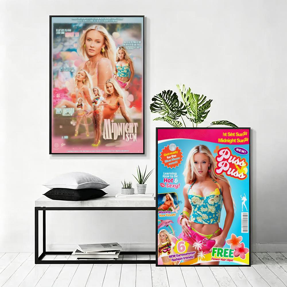 ملصق مغنية ز-زارا إل-لارسون، ف - مراجعة Home Decor Za وسعره