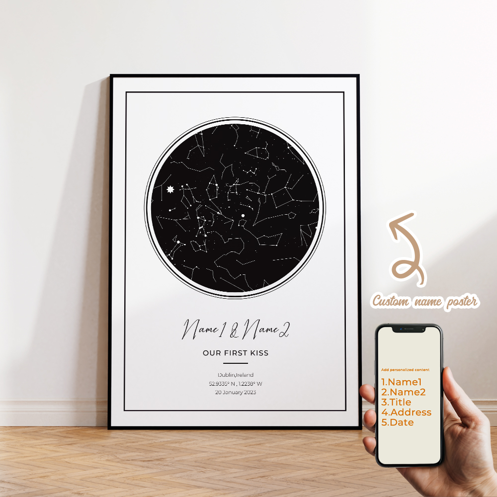 الحديثة مخصصة شخصية ليلة السما - مراجعة Home Decor Theme وسعره