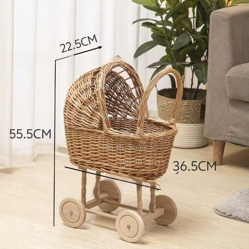 سلة تخزين متعددة الوظائف من ال - مراجعة Rattan Plant Basket وسعره